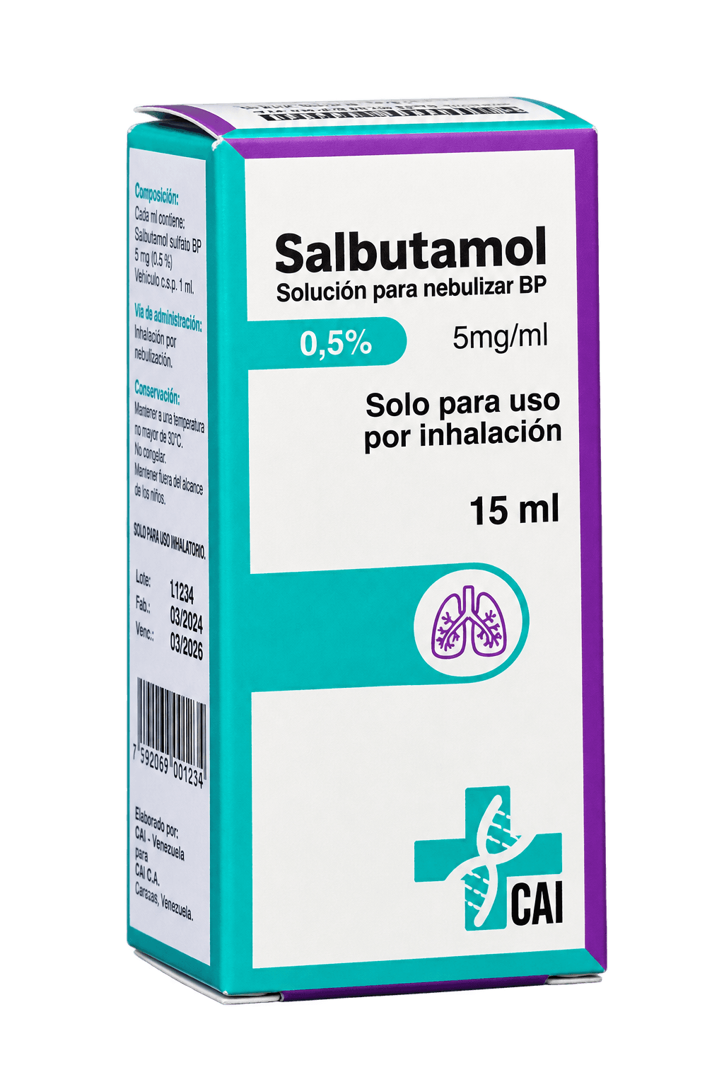 Salbutamol · CAI
